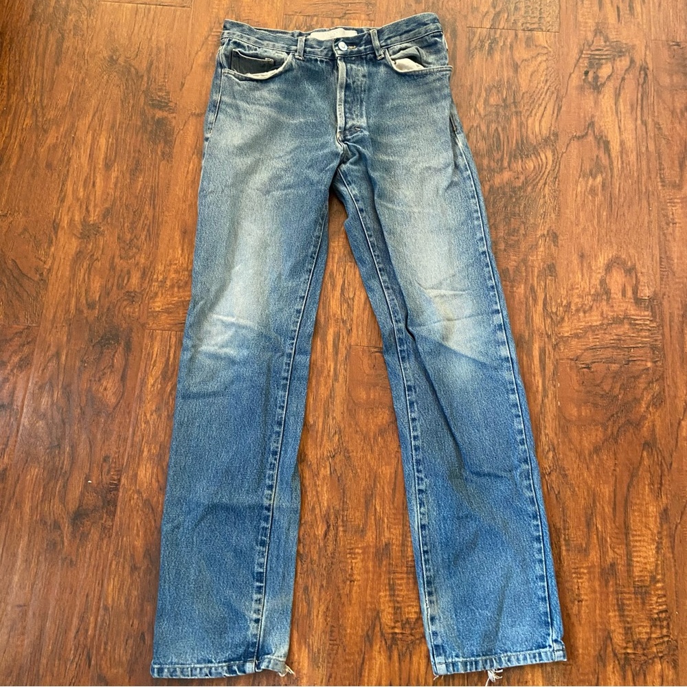 Vintage 90s y2k Versace jeans couture denim straight leg jeans.